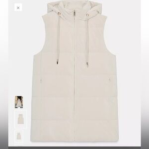 NEW ZARA PUFFER VEST